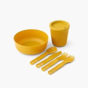 Sada nádobí SEATOSUMMIT Passage Dinnerware Set 1P 6ks žlutá