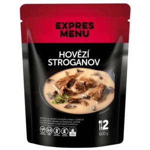 Hovězí Stroganov EXPRES MENU 2 porce