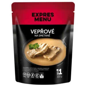 Vepřová kýta na smetaně EXPRES MENU 1 porce