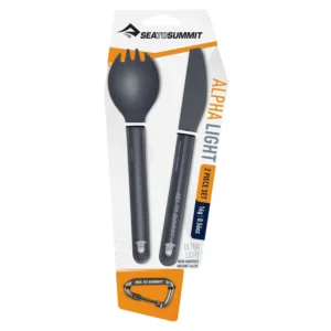 Sada příborů SEATOSUMMIT Alphalight set2 šedá