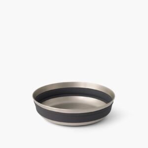 Skládací miska SEATOSUMMIT Detour Stainless Steel Collapsible Bowl L 915ml černá