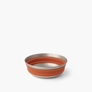 Skládací miska SEATOSUMMIT Detour Stainless Steel Collapsible Bowl M 665ml hnědá