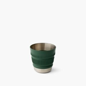 Skládací hrnek SEATOSUMMIT Detour Stainless Steel Collapsible Mug 475ml zelená