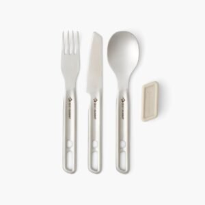 Sada příborů SEATOSUMMIT Detour Stainless Steel Cutlery Set 3 piece